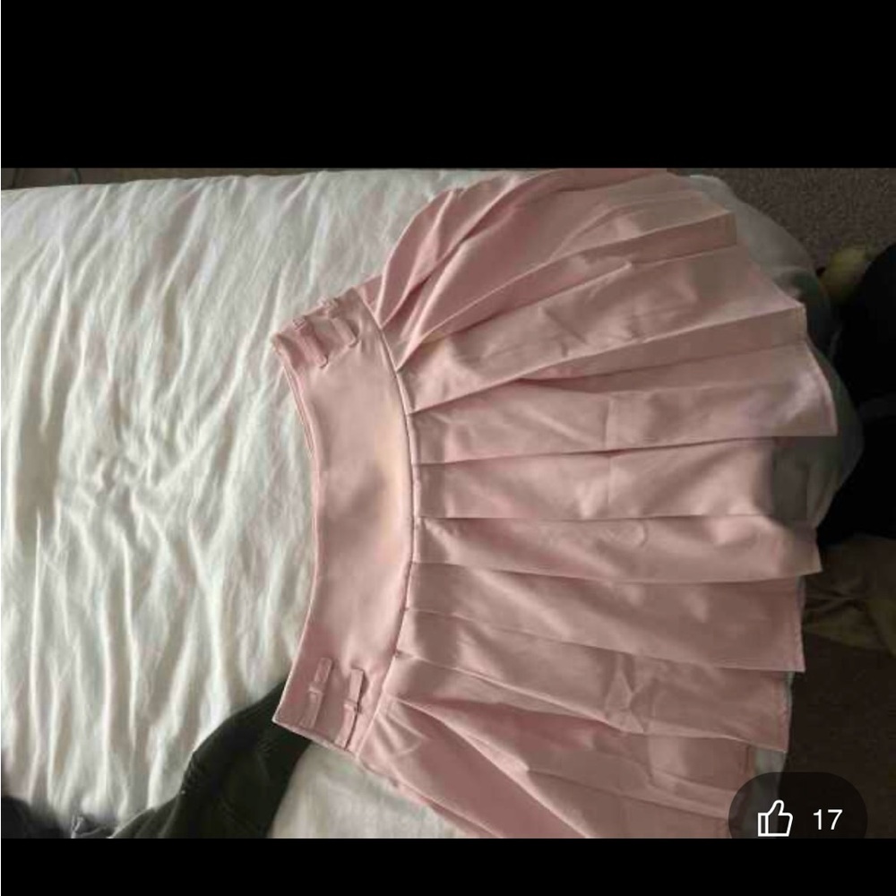Pink skirt